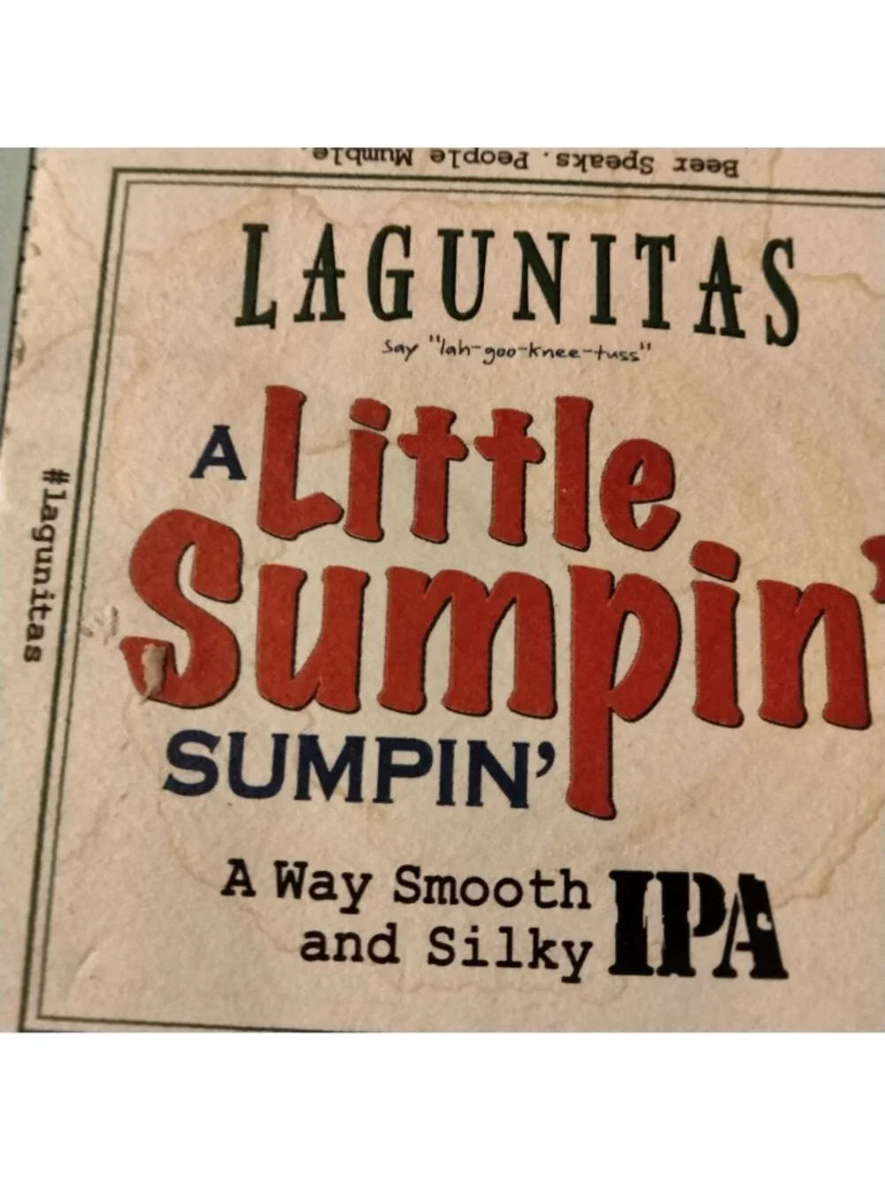 Lagunitas double sided
